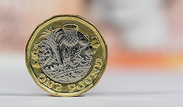one pound coin